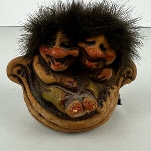 Vintage Handmade Fosse Trolls - Norway